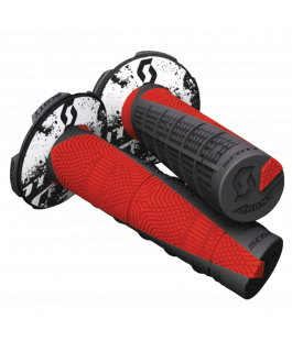 DEUCE GRIP BLACK/ NEON RED