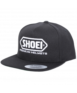CASQ. SHOEI SNAP-BACK NOIR/BLANC