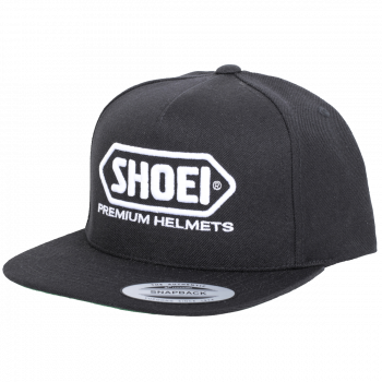 CASQ. SHOEI SNAP-BACK NOIR/BLANC