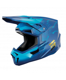 CASQ LITE VOLT BLEU  LUSTRE TG