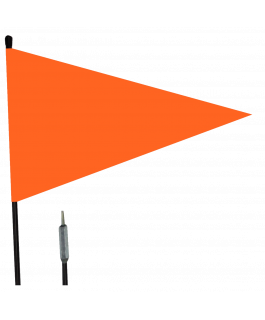 DRAPEAU ORANGE 6'