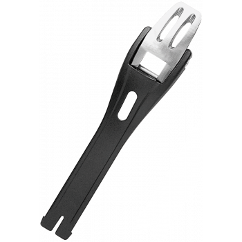 ALUM BOUCLE PRO2/COMP2 14CM ARGENT