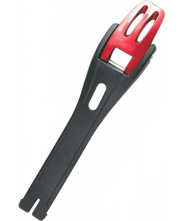 ALUM BOUCLE PRO2/COMP2 14CM ROUGE