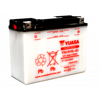 Y50-N18L-A3 YUM YUASA BATTERY