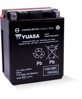 YTX14AHL-BS HP AGM YUASA BATTERIE