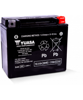 YTX20HL-PW FA AGM YUASA BATTERIE