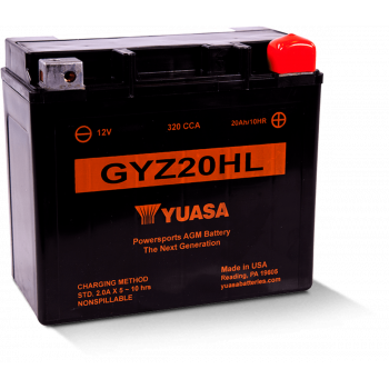 GYZ20HL FA AGM YUASA BATTERIE