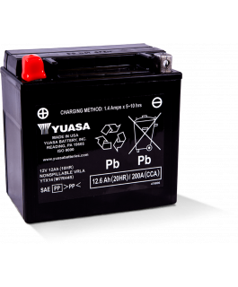 YTX14 FA AGM YUASA BATTERIE