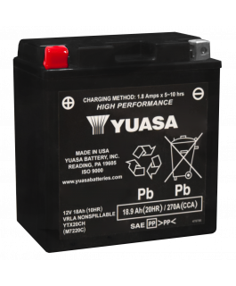 YTX20CH FA AGM YUASA BATTERY