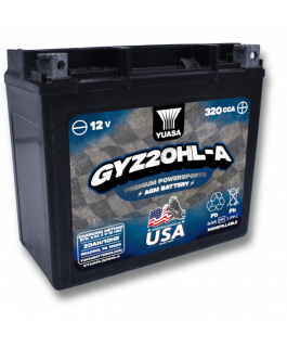 GYZ20HLA FA AGM BATTERY