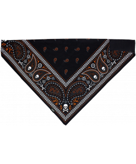 BANDANNA SPORTFLEX BLACK & ORANGE